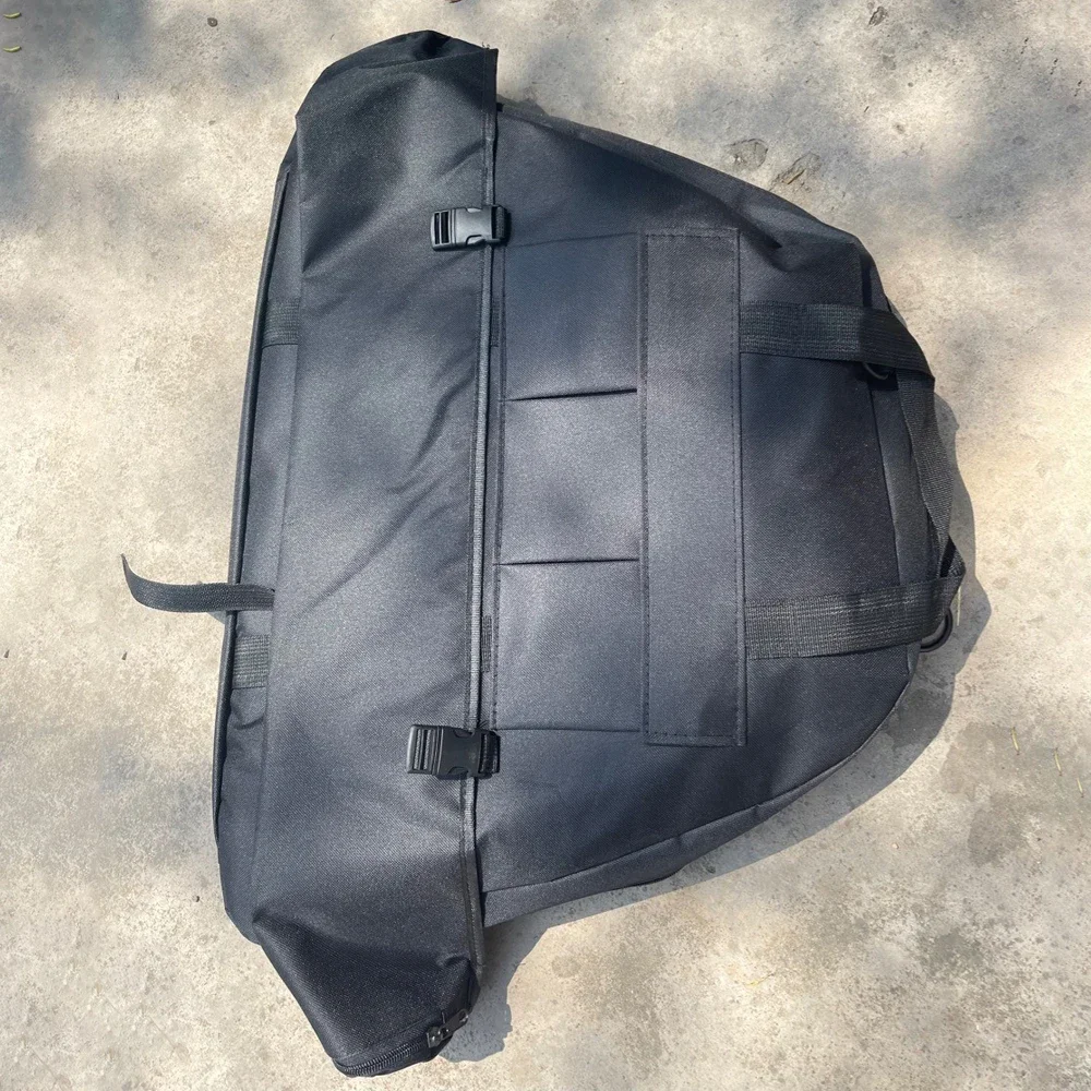 High Quality Short Wheelbase Soft Compound Bow Package Bag with Triangle Pulley for Shooting And Hunting Arrow Storage