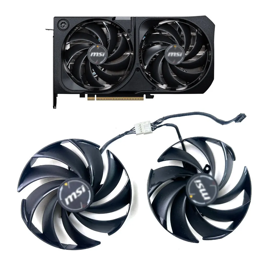 NEW Cooling Fan 95MM 4PIN PLD10020S12H For MSI GeForce RTX 5070 12G SHADOW 2X OC video card fans