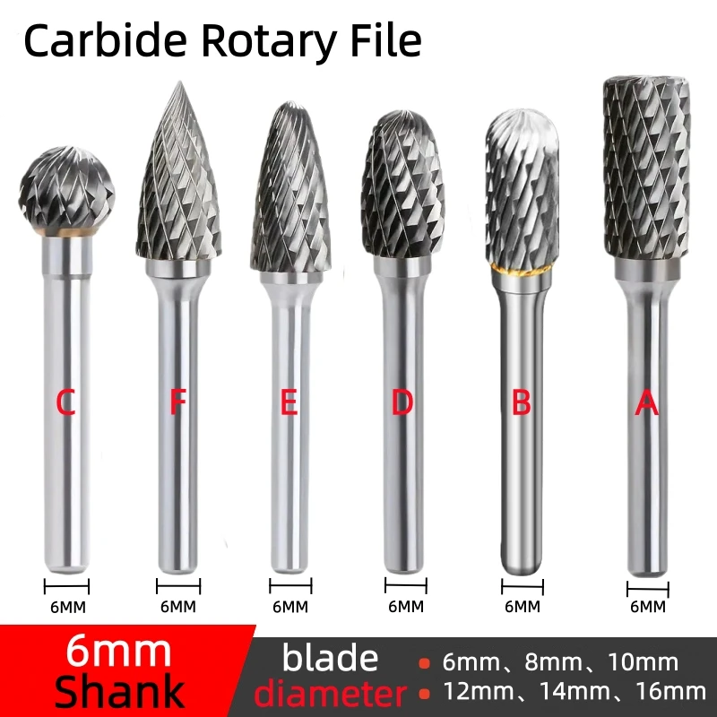 

Metal Drawing Tungsten cemented carbid Cutter Rotary Tool Burr CNC Engraving Abrasive Tools Metalworking Milling Polishing