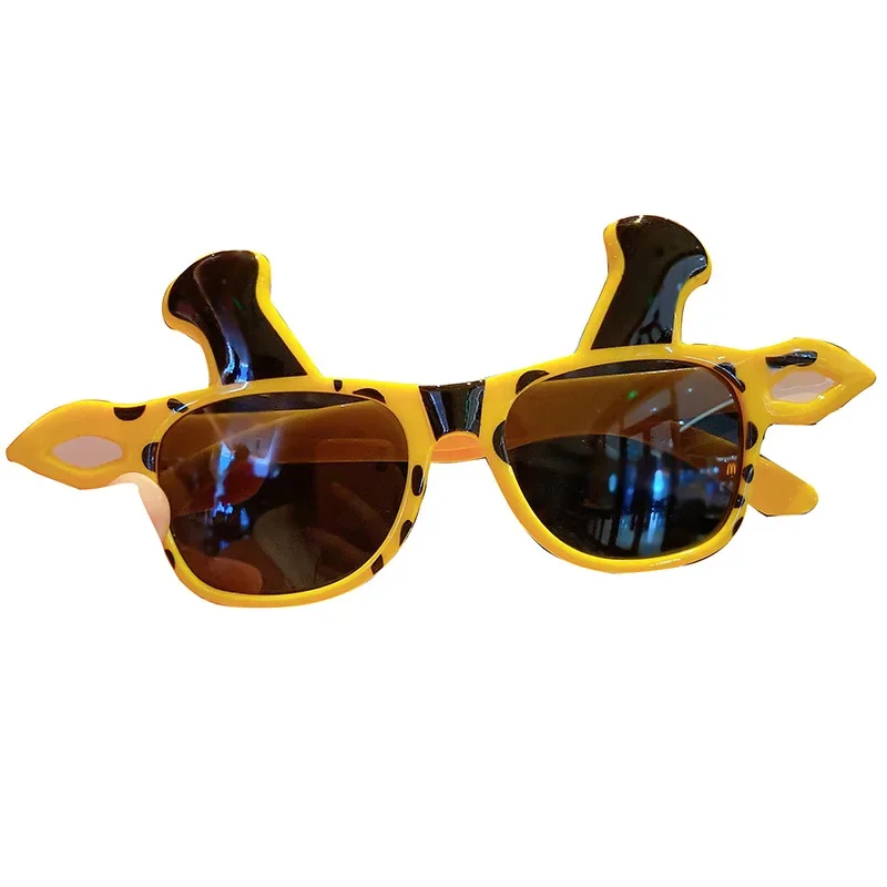 Summer Children Cute Dinosaur Cartoon Sunglasses  Outdoor Sun Protection Sunglasses Baby  Shade Glasses Kid UV400 Sunglasses