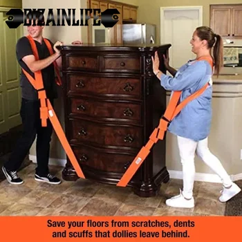 Möbel bewegliche Tragegurte Schulter Unterarm Tragen Seil Lift schwere Möbel Transport Gürtel Seile Heben Schnur beweglichen Riemen