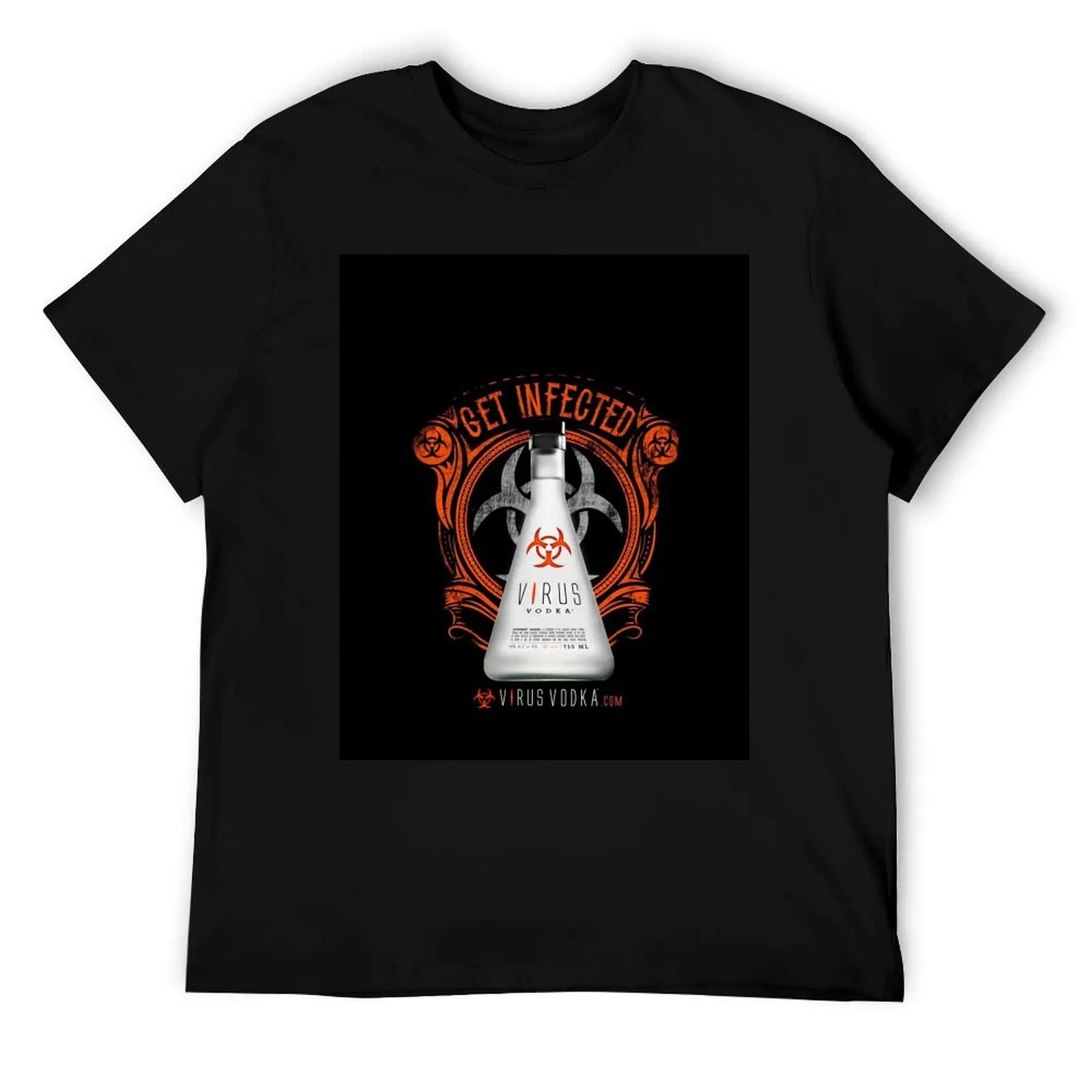 

The Official Virus Vodka Bottle Graphic T-Shirt t shirts for man graphic vintage man t shirt cotton t shirt for man T-Shirt