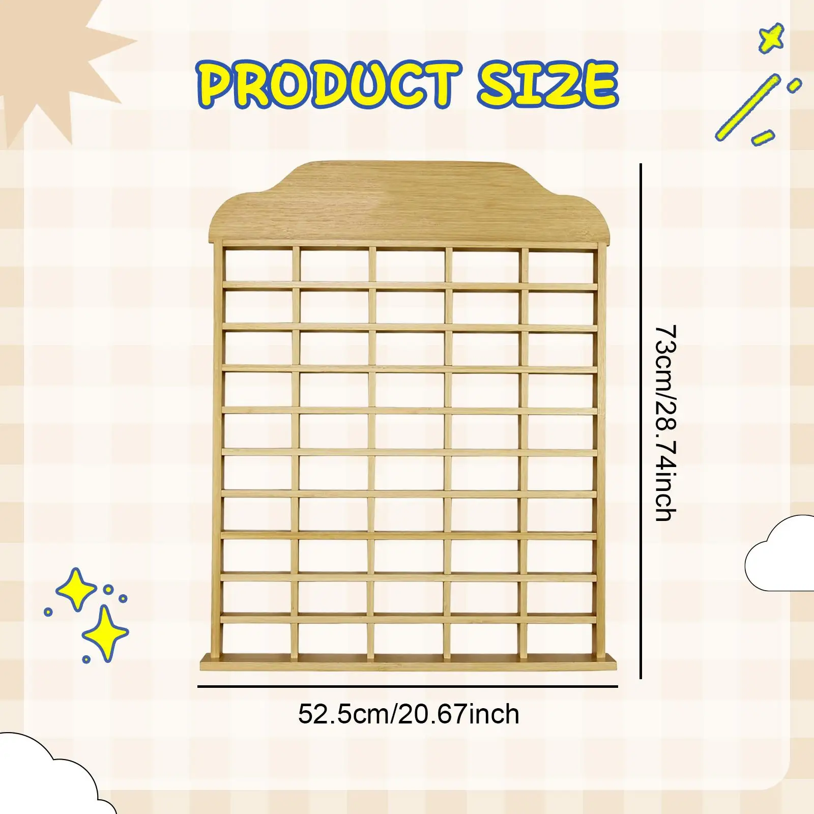 1/64 مقياس سيارات لعبة عرض حالة التخزين المنظم ديكور المنزل عرض السيارة الخشبية