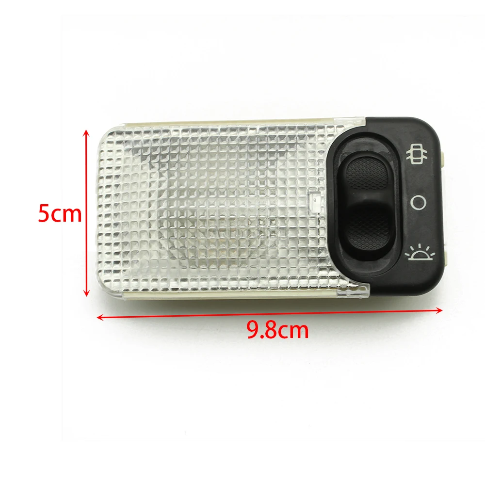 Overhead Roof Dome Interior Reading Light Lamp Switch Ceiling for Peugeot 207 107 108 206 CC for Citroen C2