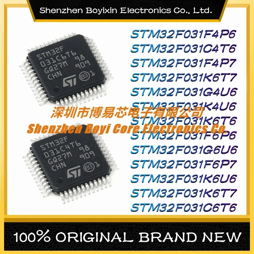 

STM32F031C6T6 STM32F031C4T6 STM32F031F4P7 STM32F031K6T7 STM32F031G4U6 STM32F031K4U6 STM32F031K6T6 F6P6 G6U6 F6P7 K6U6 K6T7 F4P6