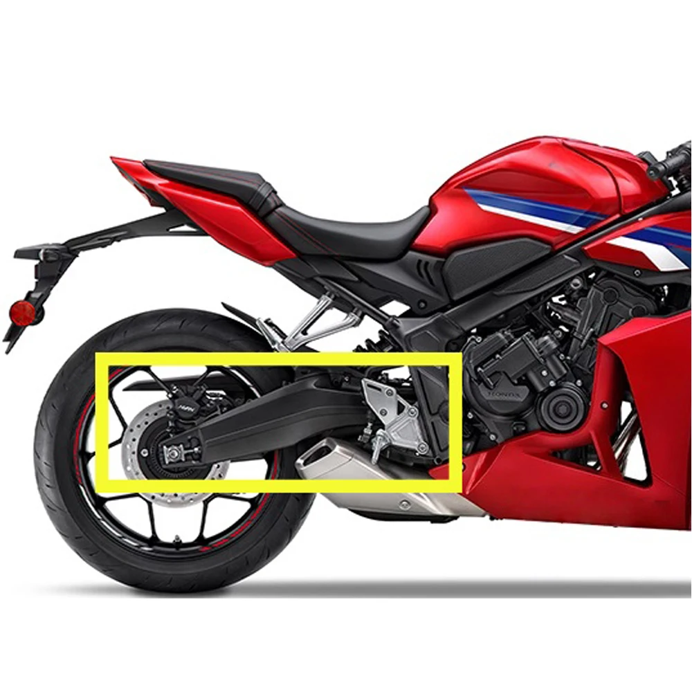 For Honda CB650R CBR650R 2019-2024 2025 Motorcycle 3K Dry Carbon Fiber Rear Swingarm Swing Arm Cover Panel Cowling Protectors