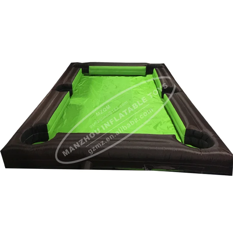 inflatable snooker football table game inflatable pool soccer table for adults