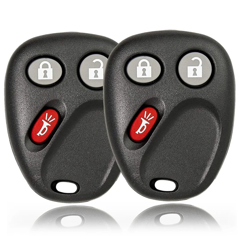 Keyless Entry Car Key Fob LHJ011 For Chevy Silverado Tahoe Suburban GMC Sierra Yukon Hummer H2 Cadillac Escalade,2Pcs