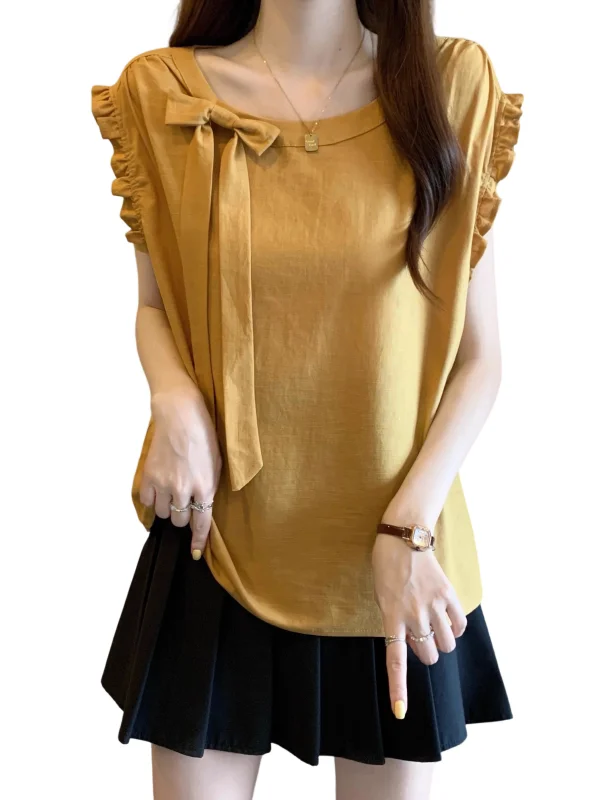 เสื้อกั๊กสีน้ำเงินทรงหลวมสำหรับผู้หญิง ฤดูร้อน รุ่นใหม่ สไตล์สลิม ไหล่ยาว ใส่เป็นเสื้อนอกได้ สวมใส่สบาย ระบายอากาศดี เสื้อลำลอง