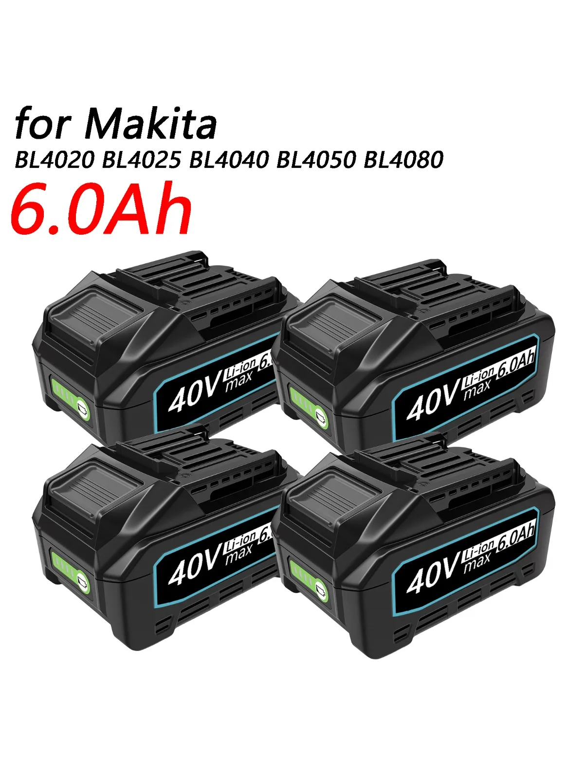 Akumulator Makita 40V 6.0Ah Li-ion do XGT 40V BL4025 BL4040 BL4020 BL4050 BL4060 BL4050B Wiertarko-wkrętarka elektryczna — zdjęcie produktu 7