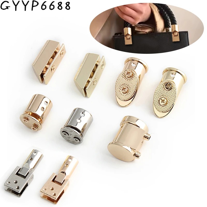 

2-20-50PCS Metal Hand Hanging Clock Bag Strap For Handbag Shoulder Protective Connect Clasp Side Edge Hang Buckle Accessories