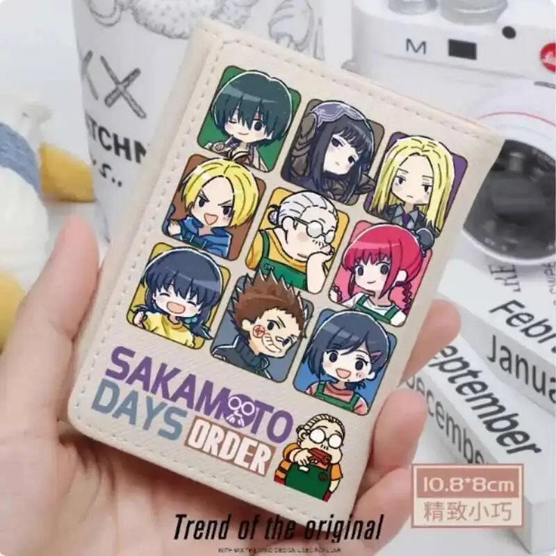 

SAKAMOTO DAYS модный кошелек из искусственной кожи, кошелек для карт, засов для монет, сумка для денег, подарок для косплея B1962, аниме
