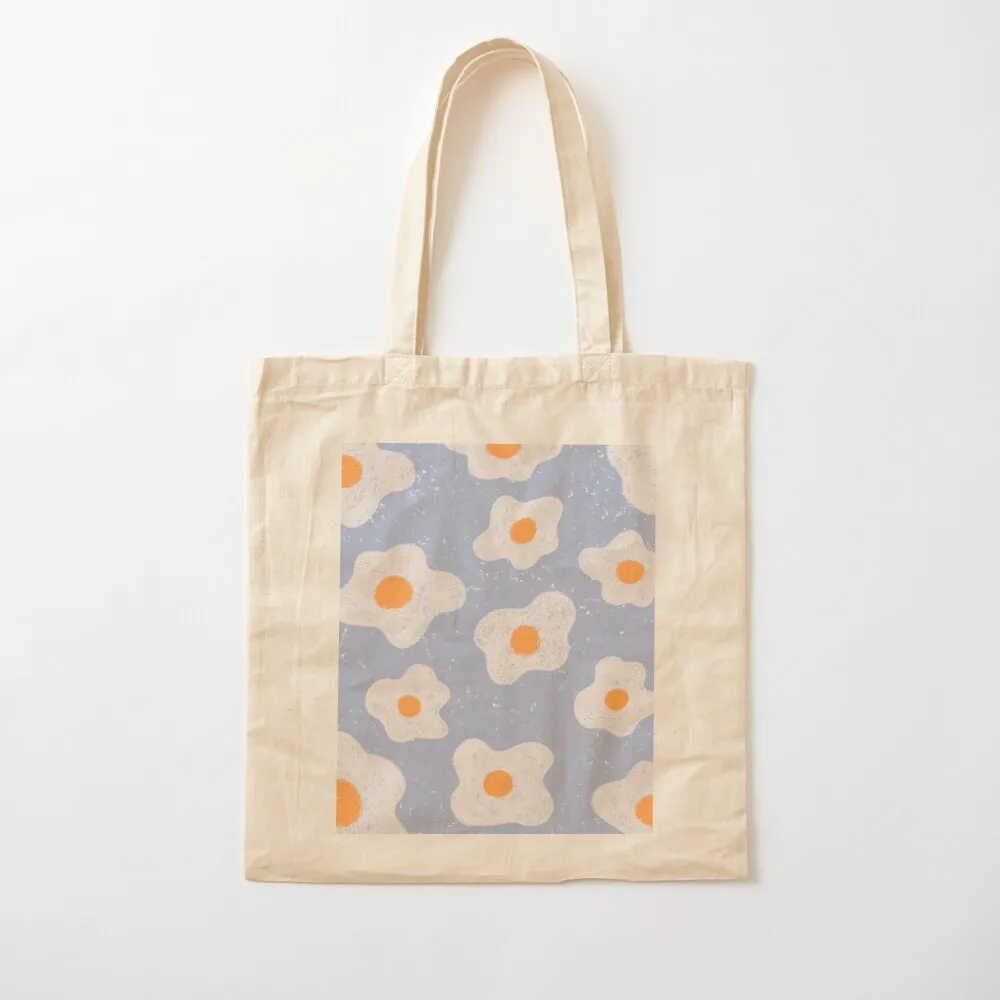 

Sunny Side Up Egg Crayon Drawing Tote Bag Large bags for women Customizable tote bag canvas bags Canvas Tote Bag