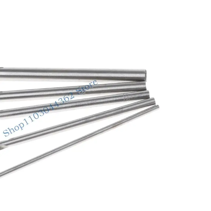

A3PA 5Pcs 2-5mm 152mm Long HSS Twist Drilling Bit Straight Shank Electric Drill Tool