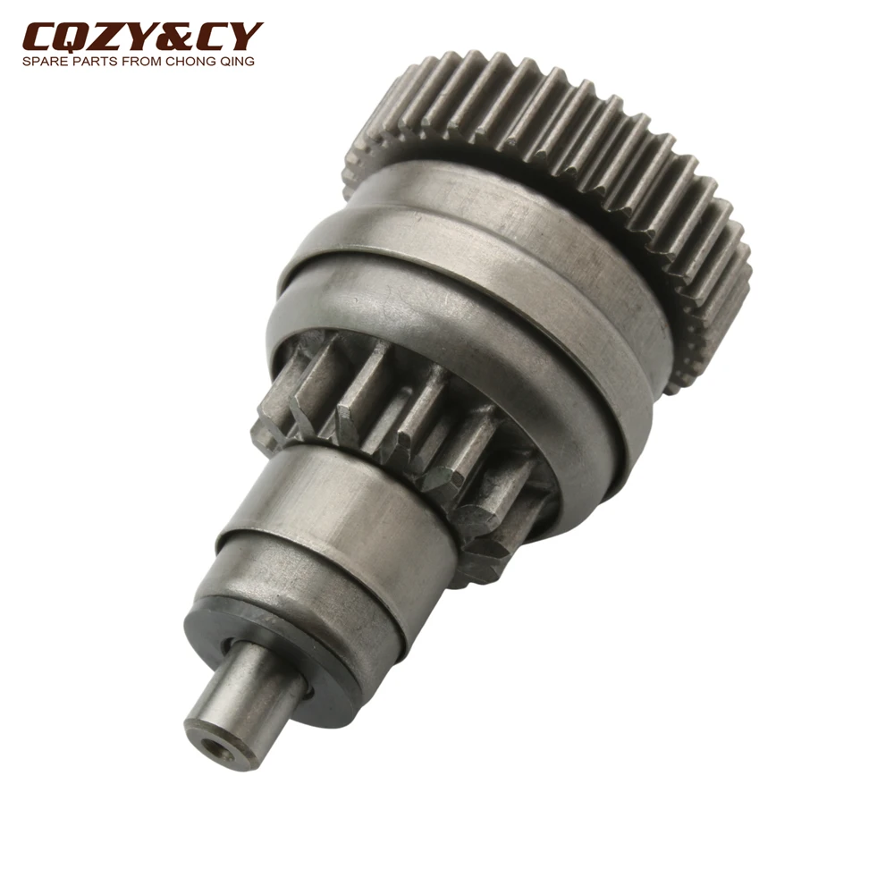 Pinion Assy Starter For Vespa Et4 Eu 3 Gts 125 Lxv Lx 4T Fl Ie Gtv S 125cc 100254730 82612R 14T/40T