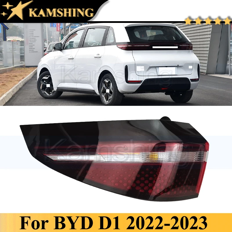 

Kamshing Rear Bumper Tail Light Lamp For BYD D1 2022-2023 Taillight Taillamp Rear Turn Signal Light DAEA-4133010 DAEA-4133020