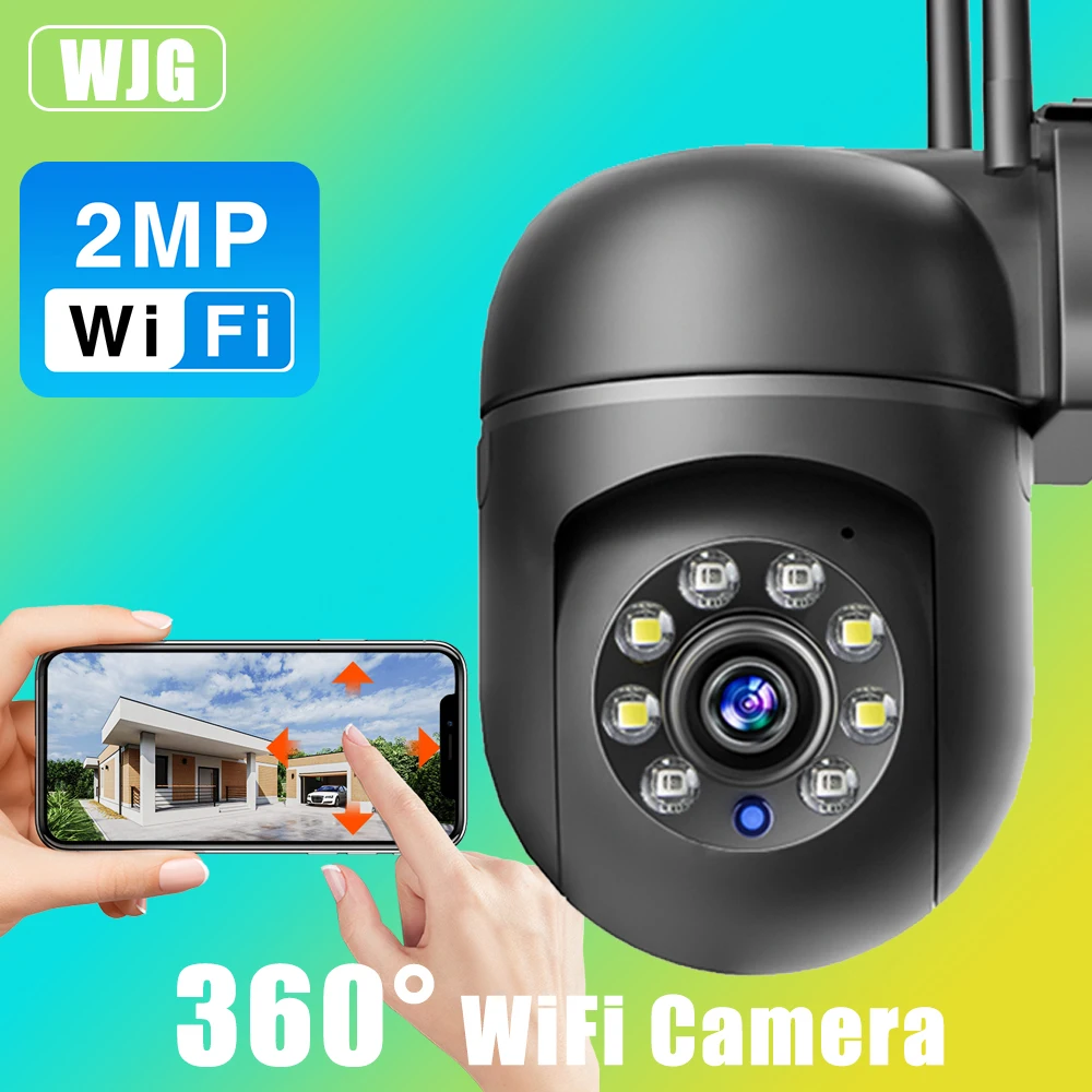 Outdoor Wifi Camera IP Outdoor Digital Wireless Security protection Monitor Night Vision 5G Smart Tracking Surveillance Cameras