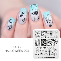 1PC Nail Art Stamping Plate New Stamper with Stamping Polish Art Decoration Halloween Christmas Manicure Design Template Tool