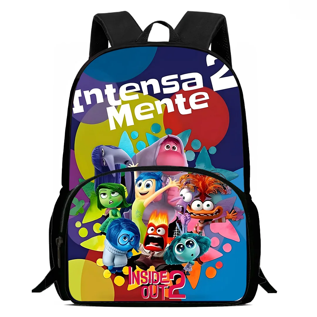 Cute anime Inside Out Backpacks Boys and Girls Student Birthday Gift Child School Bags Large Capacity Camping Durable Rucksack