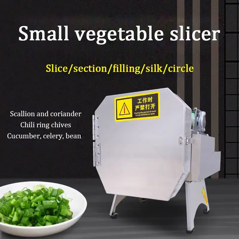 2025 Hot sale Green Onion Cutter Cleaf Vegetable Segment Cutter Chili Ring Cut Chives Sauerkraut Shredded Cutting Machine