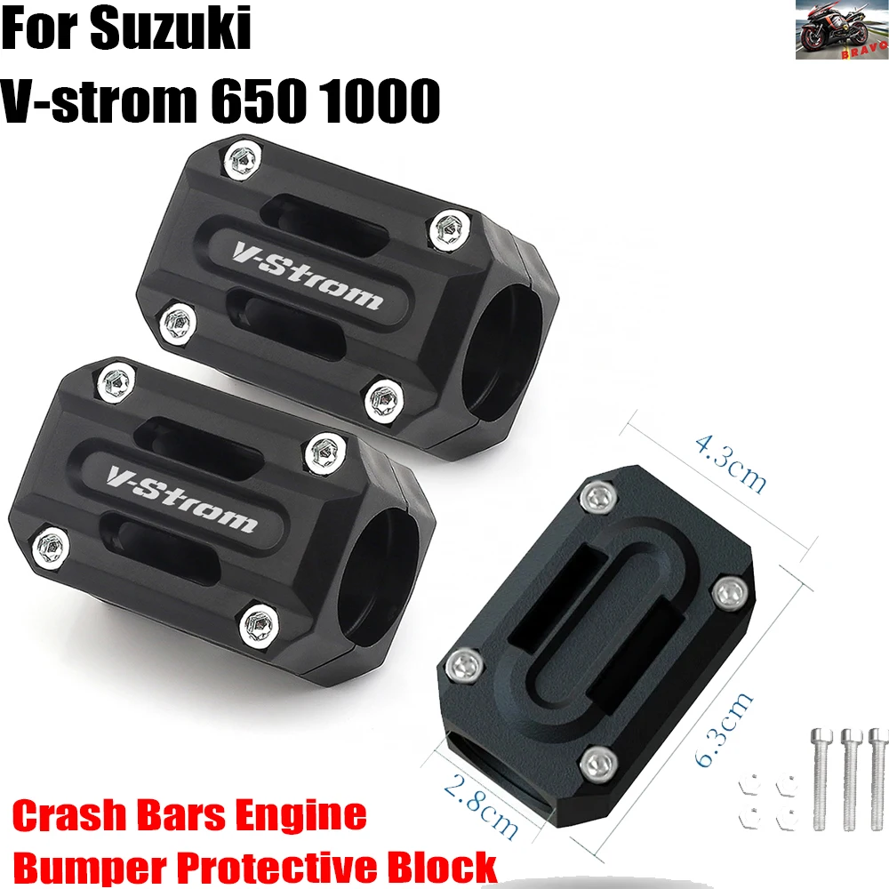 

Motorcycle Engine Bumper Protective Block For Suzuki Vstrom 650 1000 V-strom 1050 Xt DL650 DL1000 Dl250 Vstrom Accessories