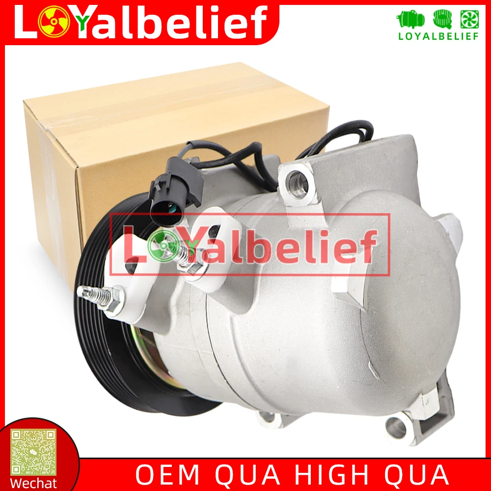 DKV11C AC Compressor with Clutch For Nissan Almera Classic 1.6i 506021-7071 27630-95F0A 27630-95F0B 27630-95F0C 6 Grooves