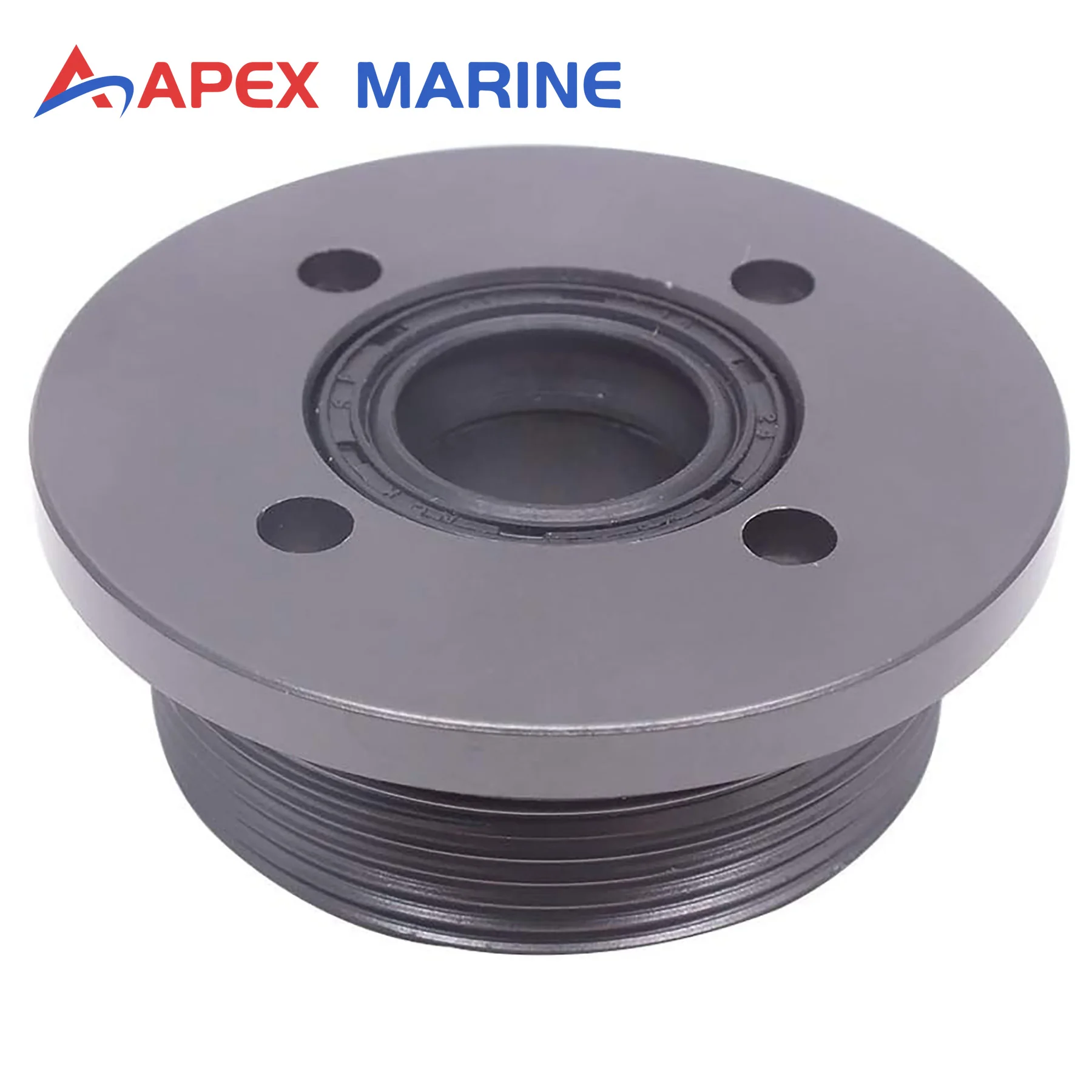 2 Sets 6H1-43822-10 End Cap with Seals Fits Yamaha Outboard Motor Tilt Trim 2&4 Stroke 60 70 75 85 90 HP Engines 6H1-43821-11