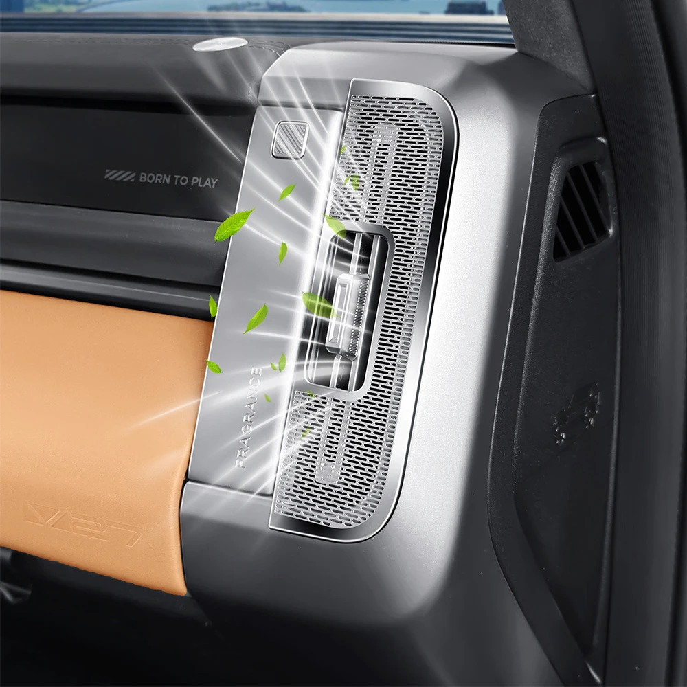 

Suitable For Chery iCAR V27 Central Control Air Conditioning Vents Both Sides Dust Cover Car Interior Modification Protective