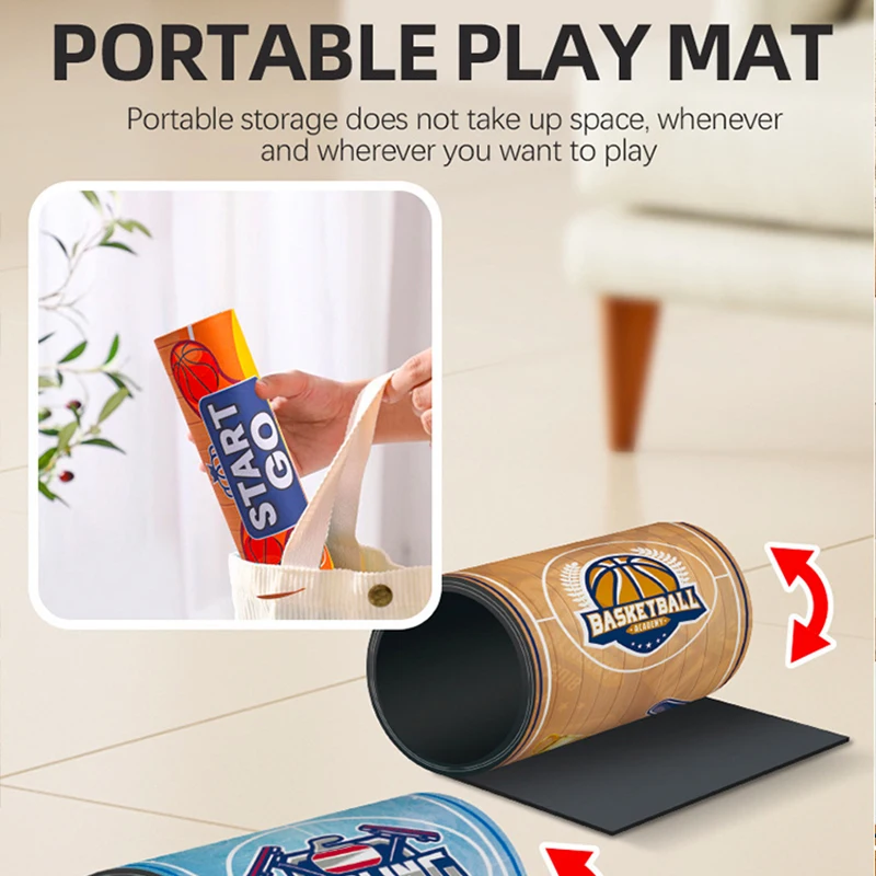 Curling Soccer Bowling Table Games Mat Children Interactive Social Board Games Family Friend Party Fun Indoor Sport Toys for Kid