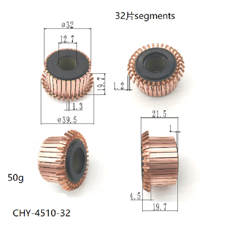 32*12.7*19.7*32P Rectifier Reverser Copper Head Chy-4510-32