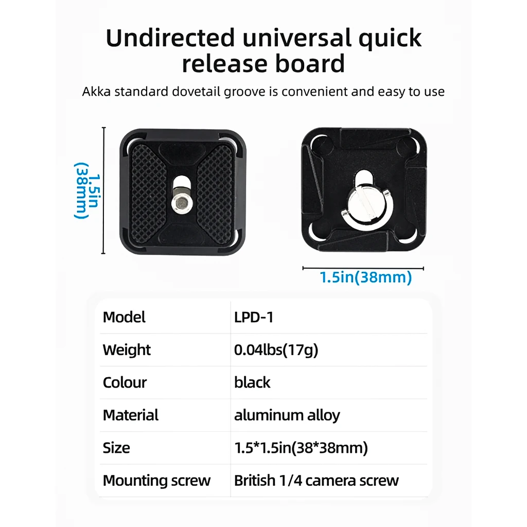 Rucksack Kamera Clip Halterung Strap Clamp Universal Quick Release Platte Für Sony Nikon Canon DSLR Kamera für GoPro 13 Insta360 X5 – Detail 3