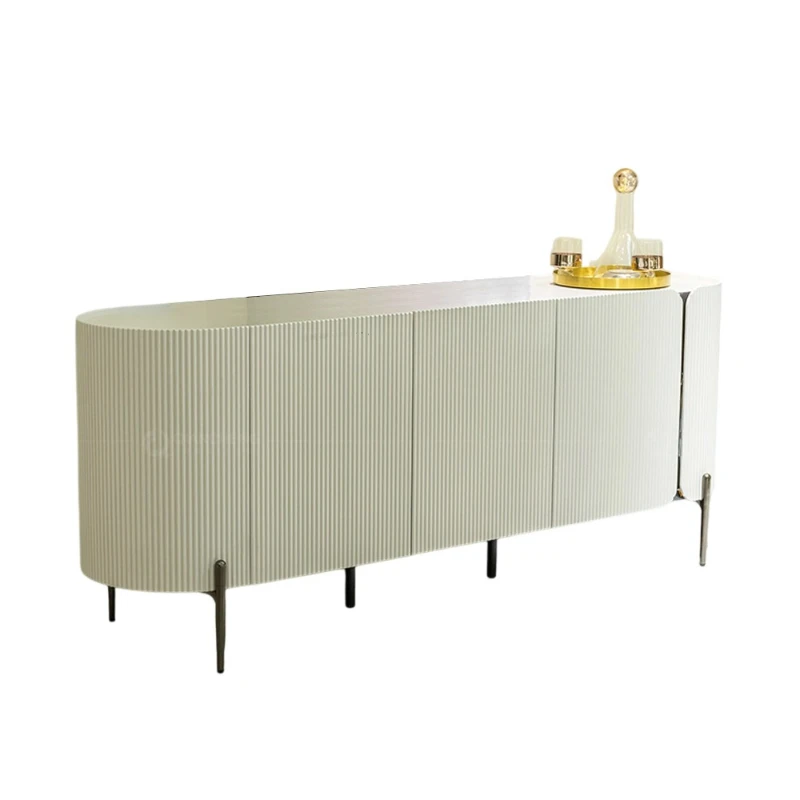 

Italian side cabinet, modern simple entrance cabinet, living room locker against the wall