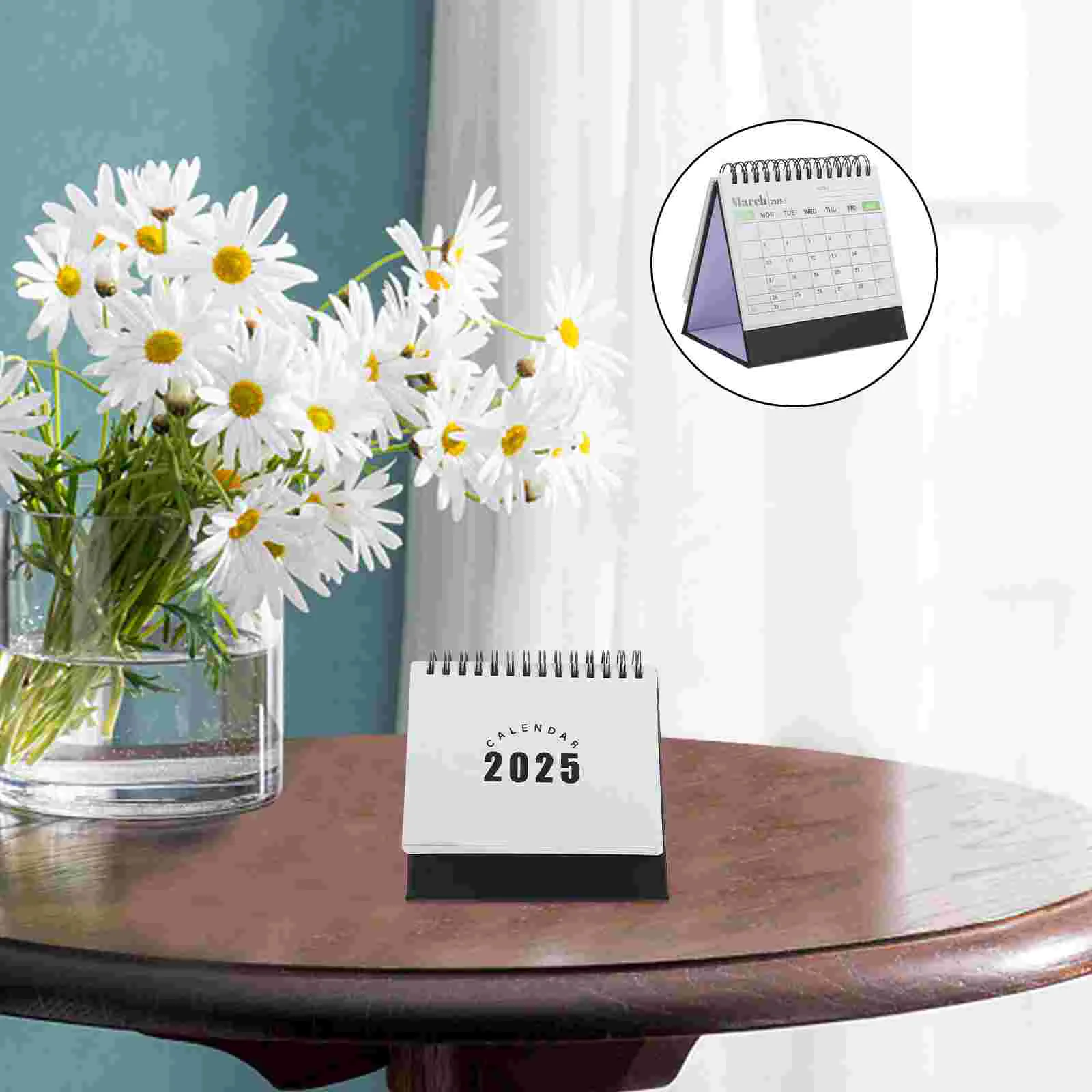 Base Desk Calendar Standing for Personality Refrigerator Calendars Office Small