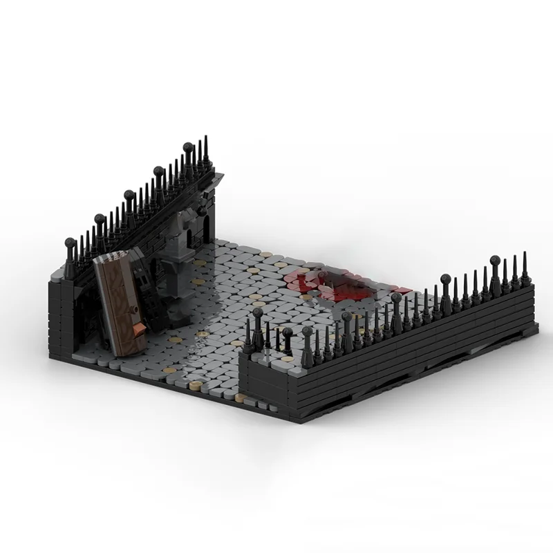 Popular Game Moc Building Blocks Modular Bloodborne The Hunter Bricks Model DIY Assembly Construction Toy Holiday Birthday Gifts