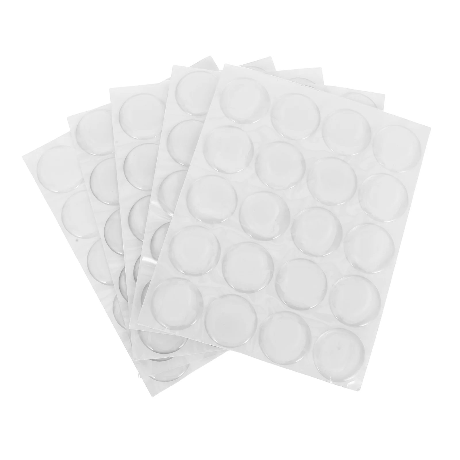 

5 Sheets 25Mm Time Gemstone Round Resin Patch Sticker Diy Craft Supplies Flat Back Self-Adhesive Waterproof Decorative