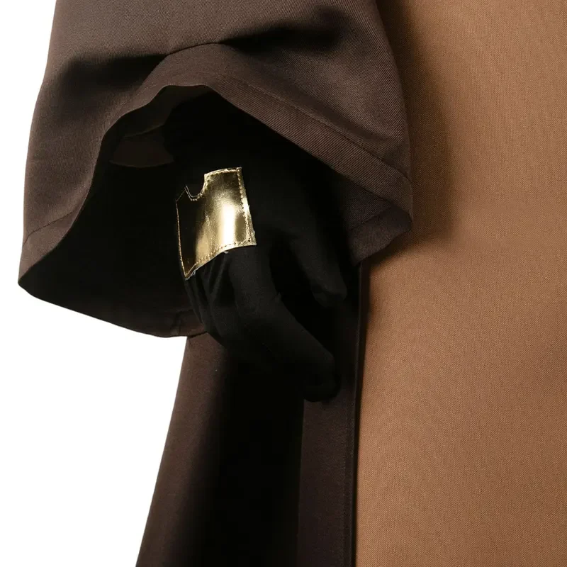 Torbin 코스프레 코스튬 영화 우주 전투 변장 의상, 남성 역할극 망토 장갑 벨트 풀 의류, 남성 할로윈 파티 세트