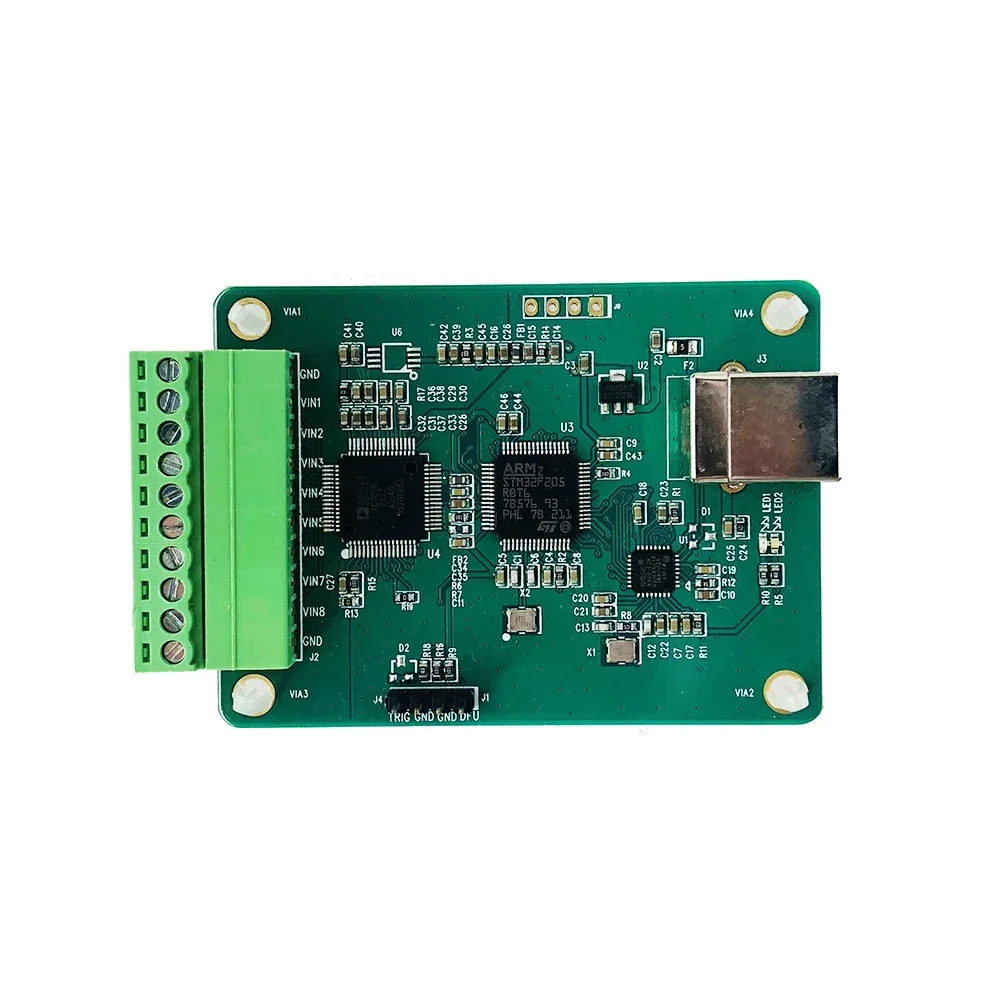 AD7606 Multi-channel AD Data Acquisition Module 16-bit ADC 8-channel Synchronous USB High-speed Interface Control