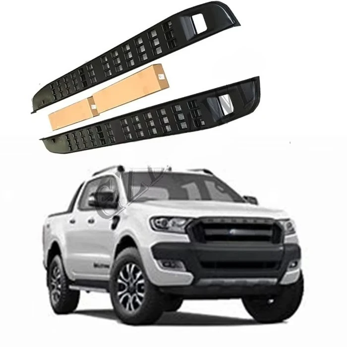 

4x4 Offroad Accessory Car Side Pedal Steel Doors Side Step for Ranger 2012 2019custom