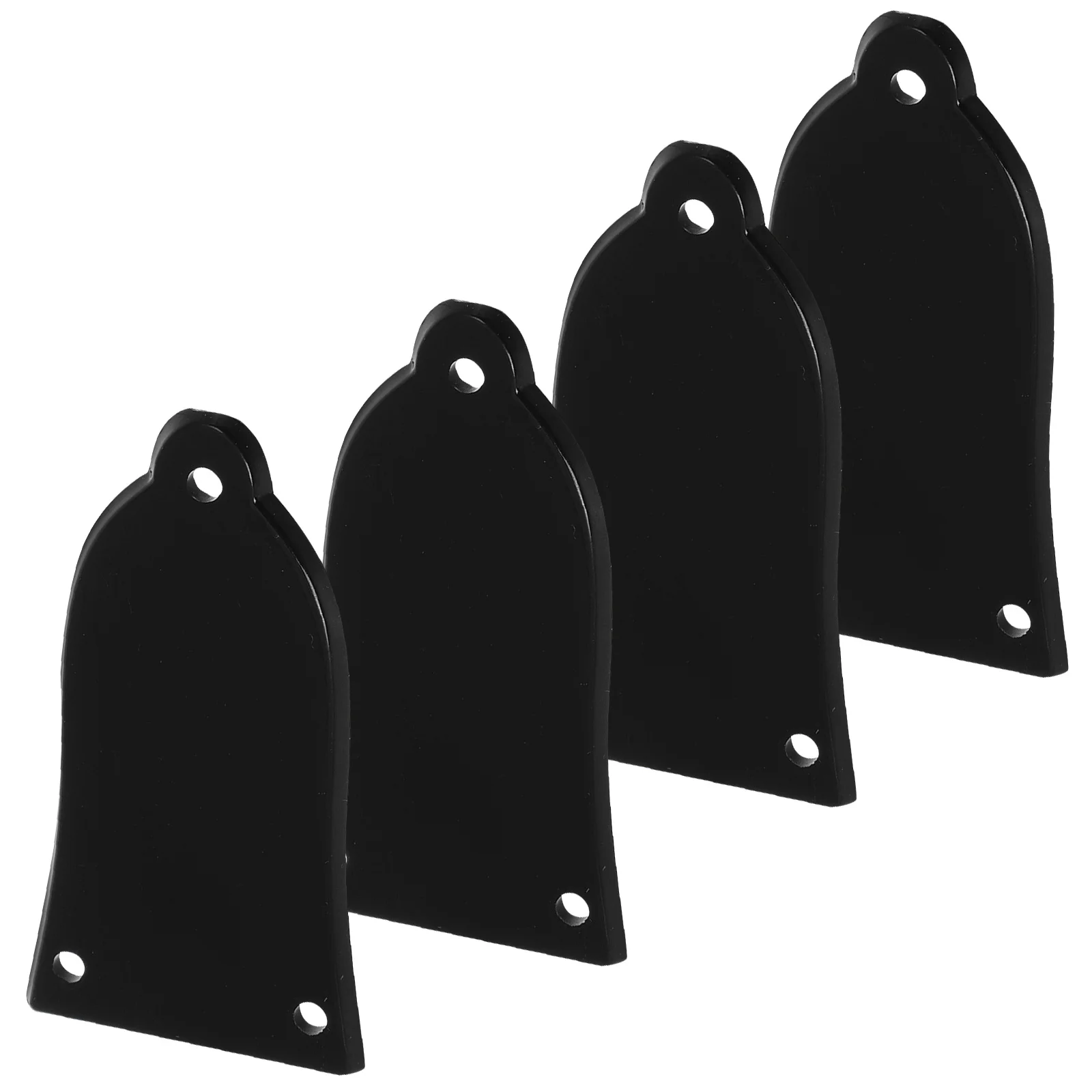 

4 Pcs Guitar Tuning Lever Cover Acoustic Part Fittings Bass Accessories High Quality Electric Truss Rod Covers Plastic Supply