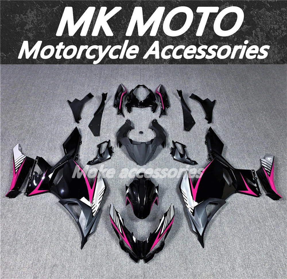 

Motorcycle Fairings Kit Fit For Ninja 400 2018 2019 2020 2021 2022 2023 Bodywork Set High Quality ABS Injection NEW purple/black