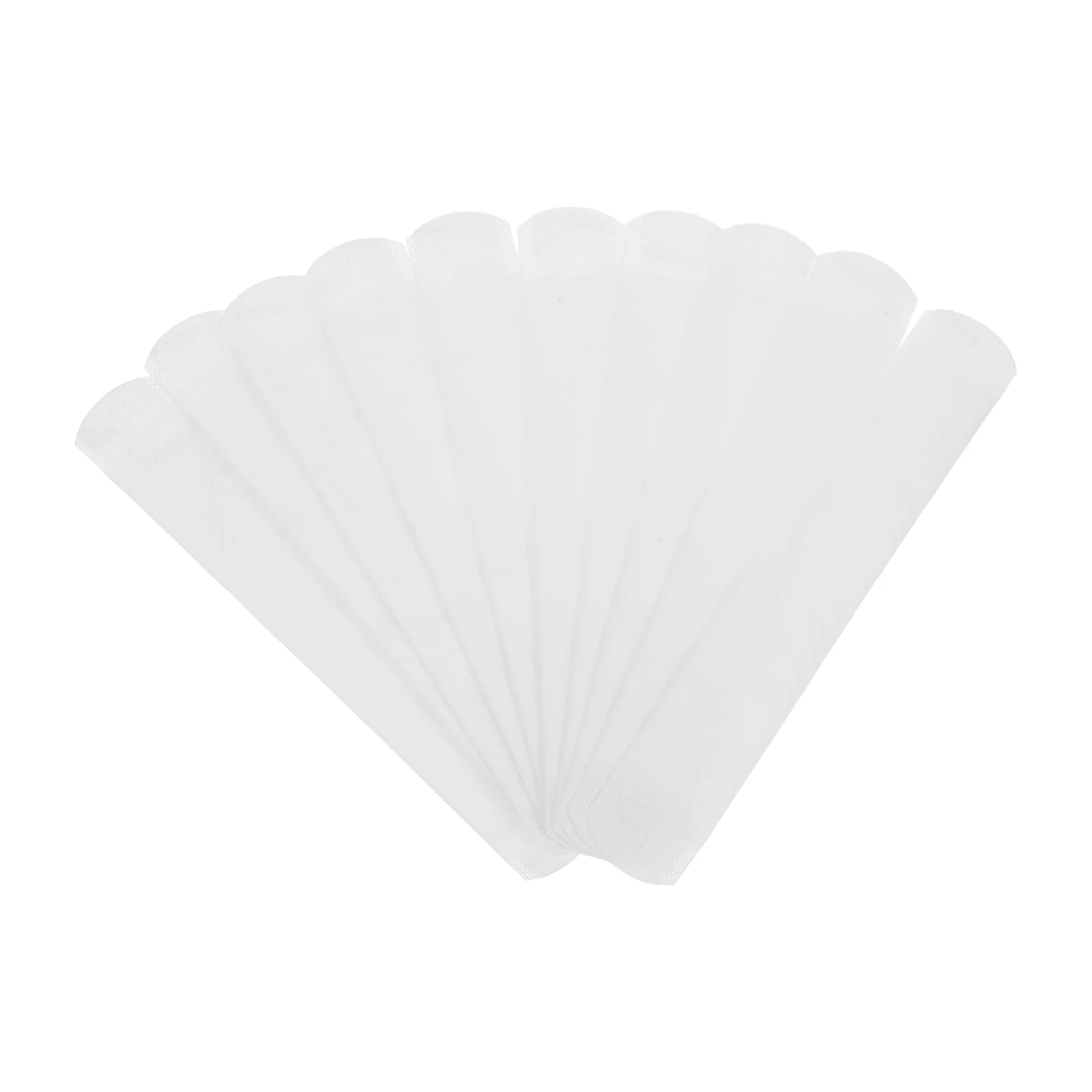 

10pcs Anti-Dirt Stickers Breathable Absorbent Liners Hard Inserts Protection Pads Hat Sweat Guards Hat Accessories Sweat Bands