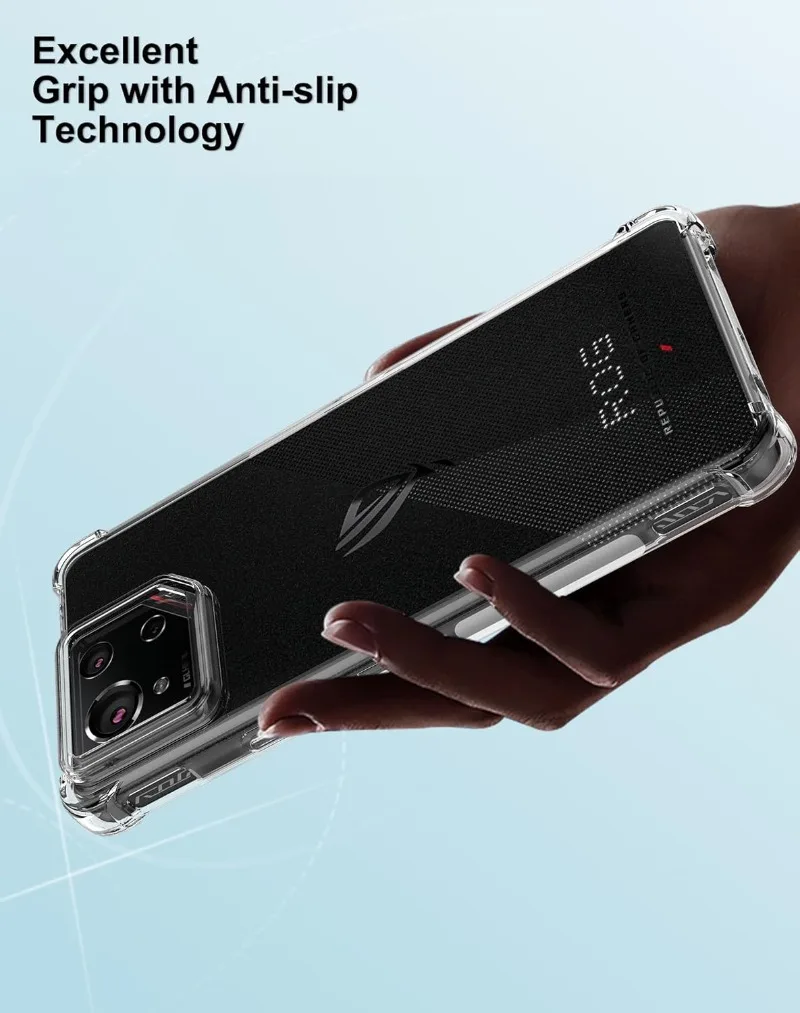 Fall Für Asus ROG Telefon 9 8 7 6 Pro Schutzhülle Vier Ecken Stoßfest Stoßstange Coque Fundas – Detail 7