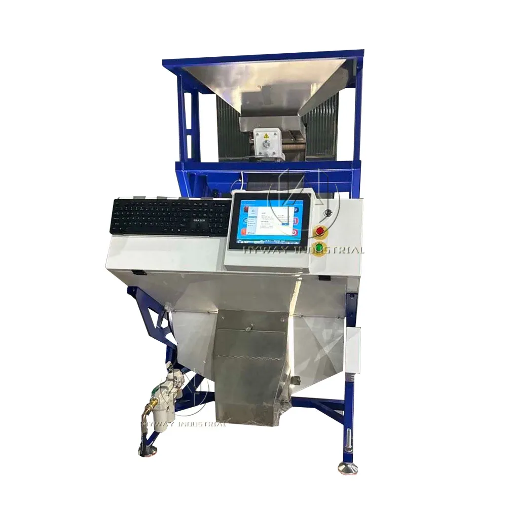 50-8000 kg/h granos de café arroz Garin plástico Digital arándano máquina clasificadora de colores nueces té máquina clasificadora de colores clasificador de colores