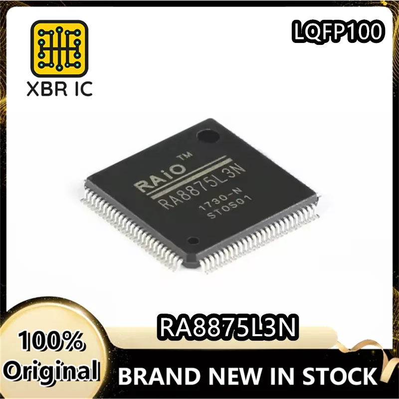 (2/10 pieces) RA8875L3N RA8875L3 RA8875 LCD control IC chip LQFP100 new original authentic spot fast delivery
