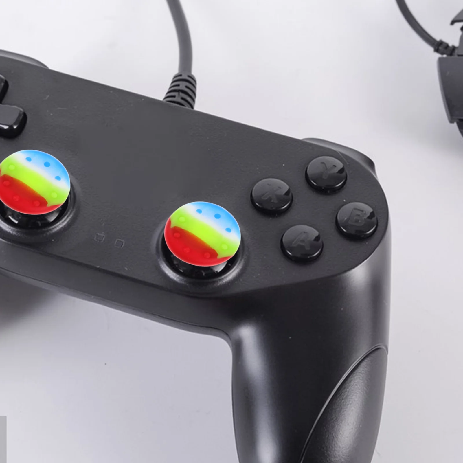 

50Pcs Joystick Thumb Grip Caps for Controllers Improve Gameplay Comfort High Elasticity Silicone DIY