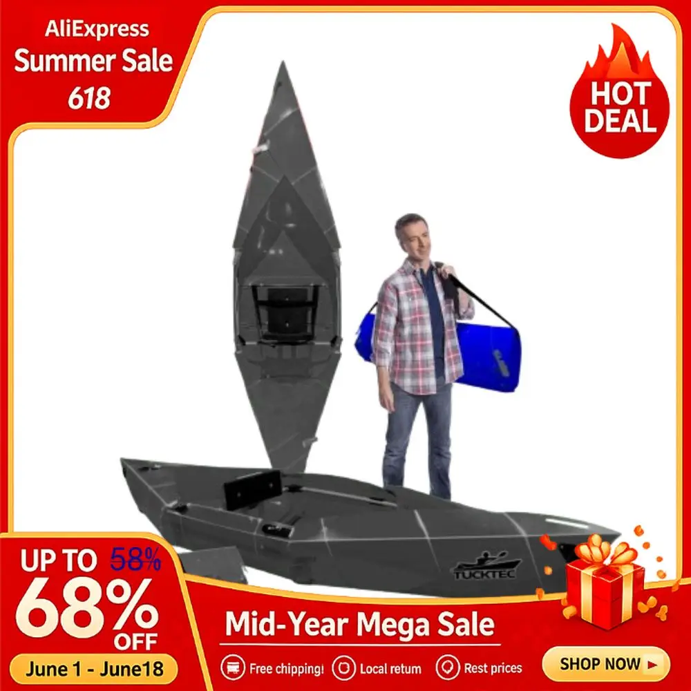 

8 Jr. Foldable Kayak 225 Lb. Capacity Made In USA Custom