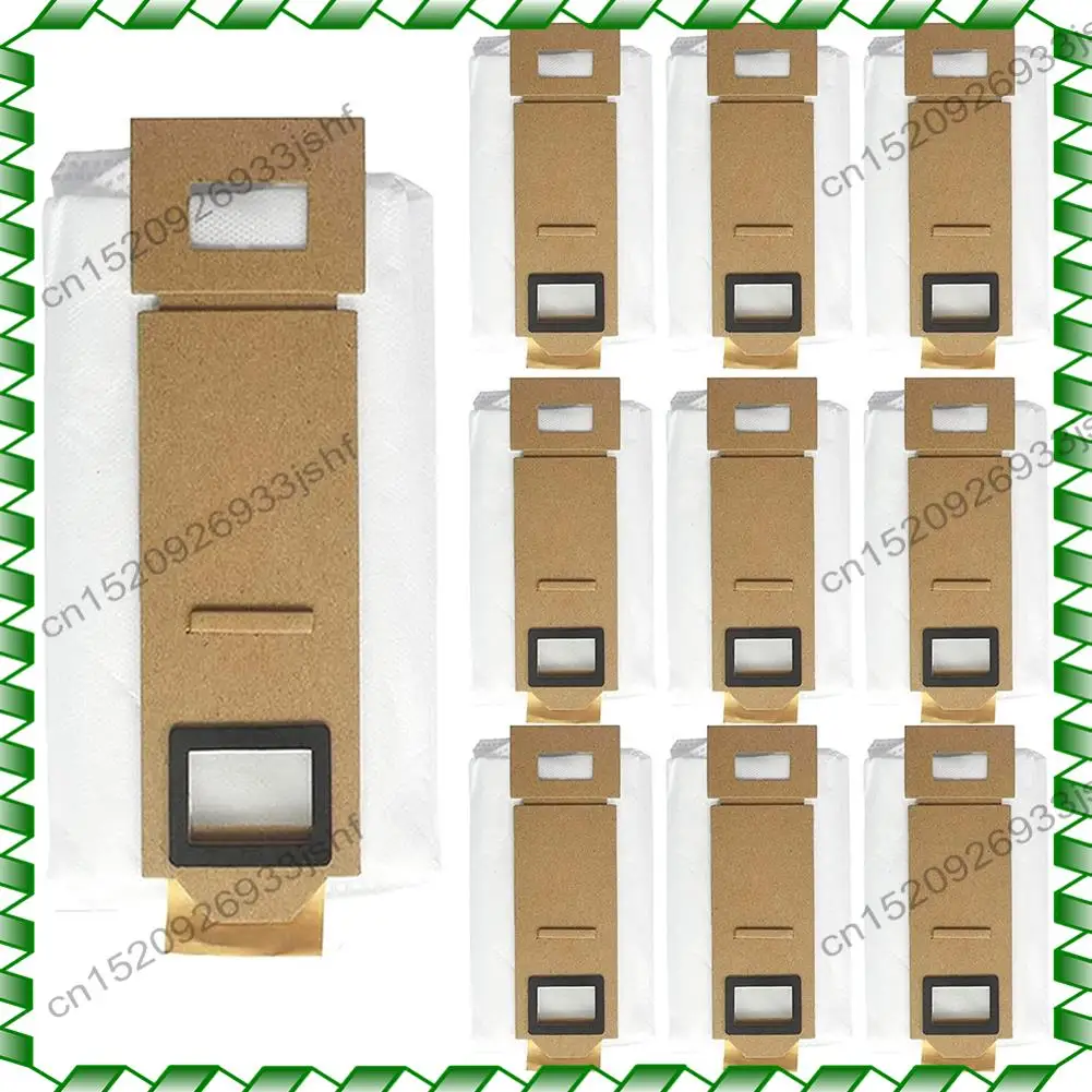 -BOFF, 10 шт., аксессуары для мешков для пыли для Xiaomi Roborock S7 T7S T7plus T7S Plus, мешки для пылесоса, автоматическая всасывающая станция