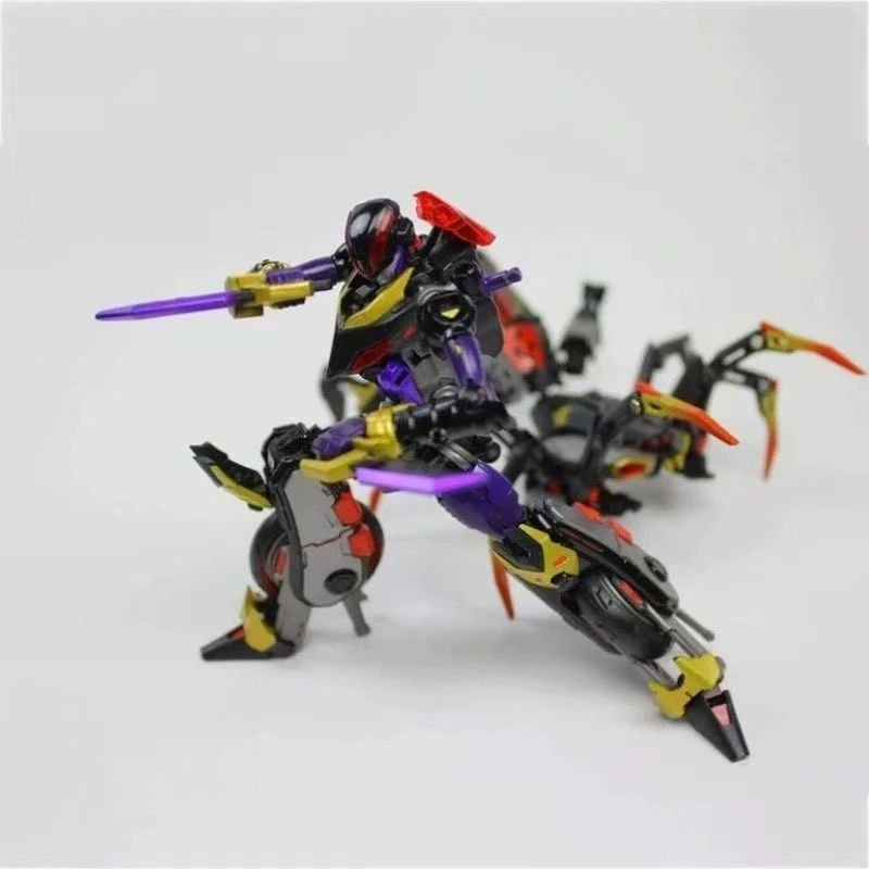 لعبة التحول MP-46BW MP46BW ثلاثة تحويل العنكبوت السام الأرملة السوداء نموذج الصندوق الأصلي جمع هدية #2