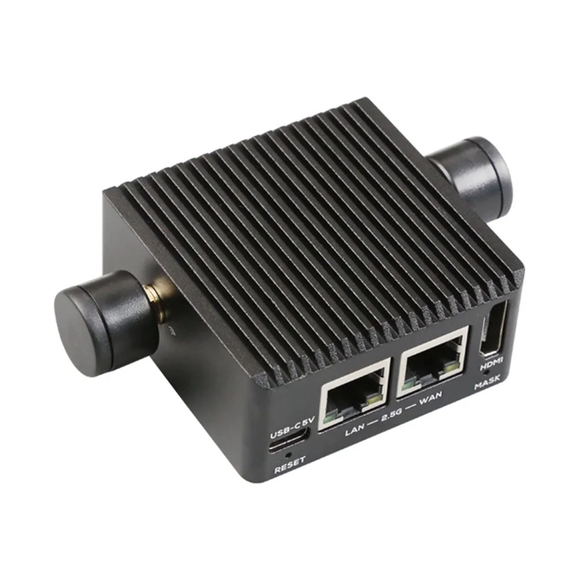 

A33T-Nanopi R5C Development Board RK3568 Dual 2.5G ETH Port+M.2 Wifi Module Development Board All-Metal Case