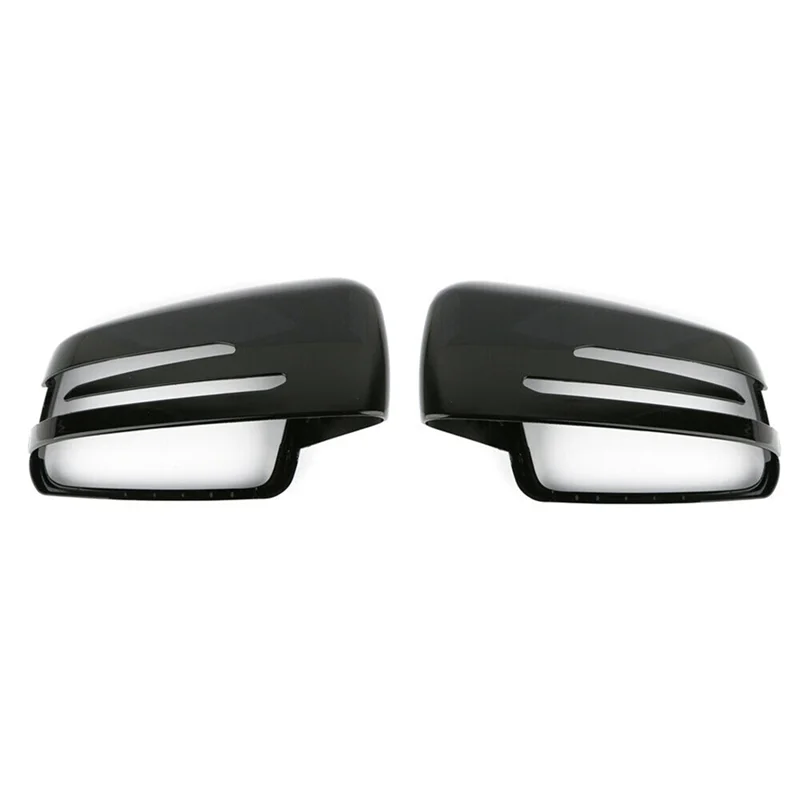 

Lasting Car Door Mirror Cover With LED Turn Signals For Mercedes Benz C E S Class W204 X204 W212 W221 C300 C218 2007-2013